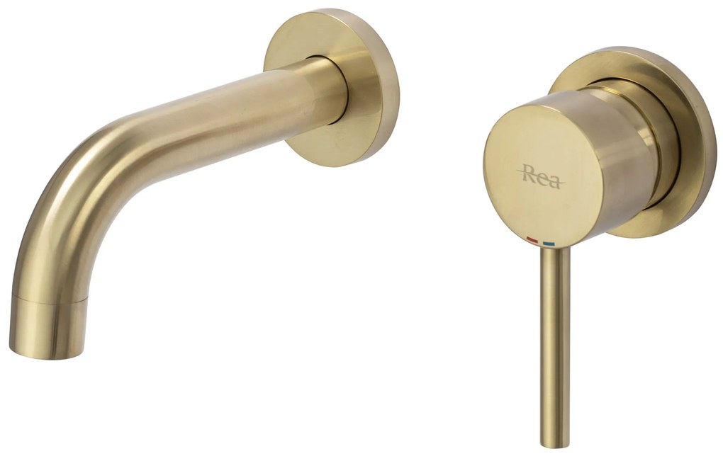 Falra szerelhető csaptelep Rea Lungo Gold Matt + BOX