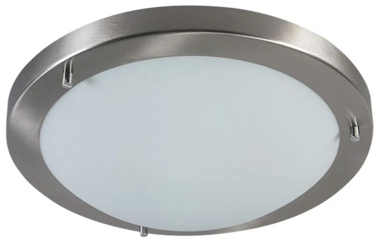 Modern mennyezeti lámpa acél 31 cm IP44 - Yuma