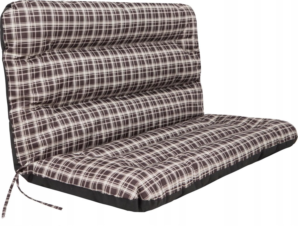 Kerti párna hintaágyhoz háttámlával, padpárna 180x110cm