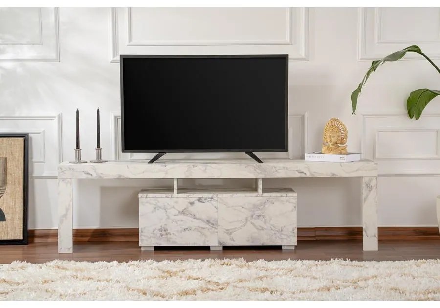 TV szekrény Enclave - Fressia Marble