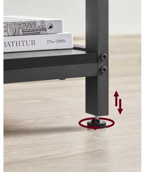 Sarokíróasztal SOLEA fekete