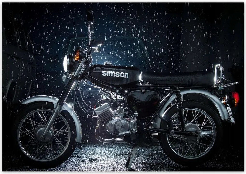 Poszterek 100x70 Fekete Simson