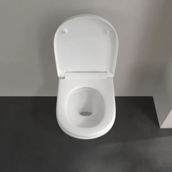 Villeroy & Boch 5660HR01 - O.NOVO függesztett WC SoftClose ülőkével, kerámia/fehér