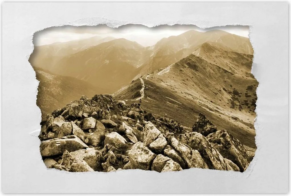 Poszterek 60x40 Tátra Lengyel hegyek Kilátás