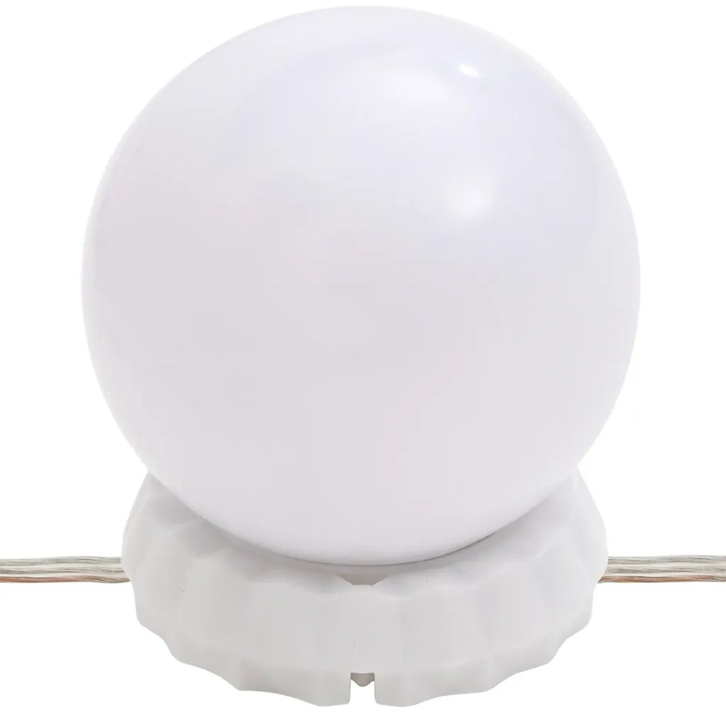 LED Tükör Szekrény - Fekete Tölgy - 76x15x55 cm - Mesterséges Fa