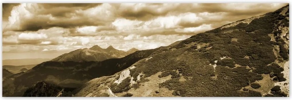 Poszterek 200x66 Tátra Lengyel hegyek Kilátás