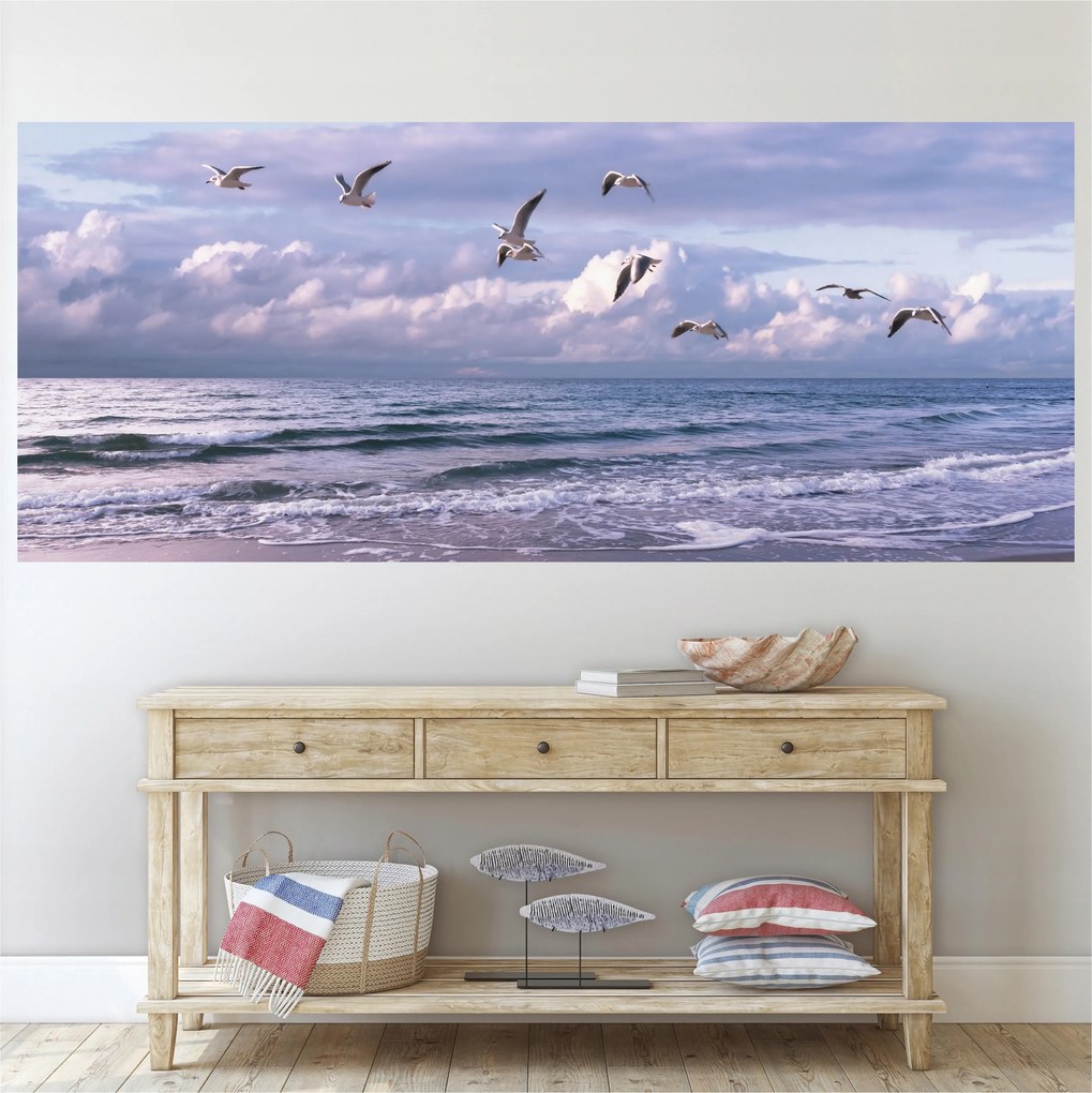 Fotótapéta Tengeri harmónia Csendes tenger Ég Szabadság 250x104 +ragasztó