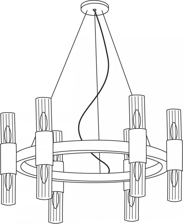 KOLARZ 6010-81260 GIRO Modern Csillár E14 IP20