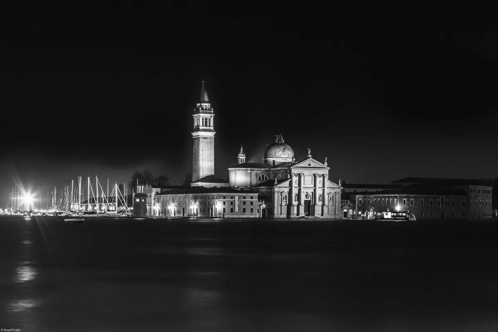 Poszter 45x30cm San Giorgio Maggiore templom, Assaf Frank