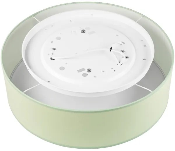 Mennyezeti lámpa SIRJA PASTEL DOUBLE 4xE27/15W/230V átm. 45 cm zöld