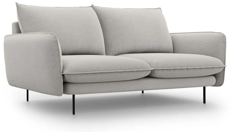 Vienna világosszürke kanapé, 160 cm - Cosmopolitan Design