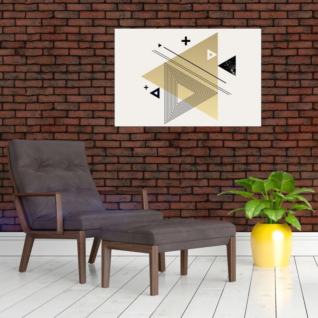 Kép - Geometriai formák N⁰4 (90x60 cm)