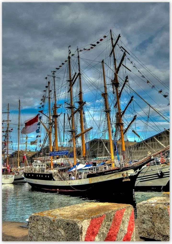 Poszterek 70x100 Vitorláshajó