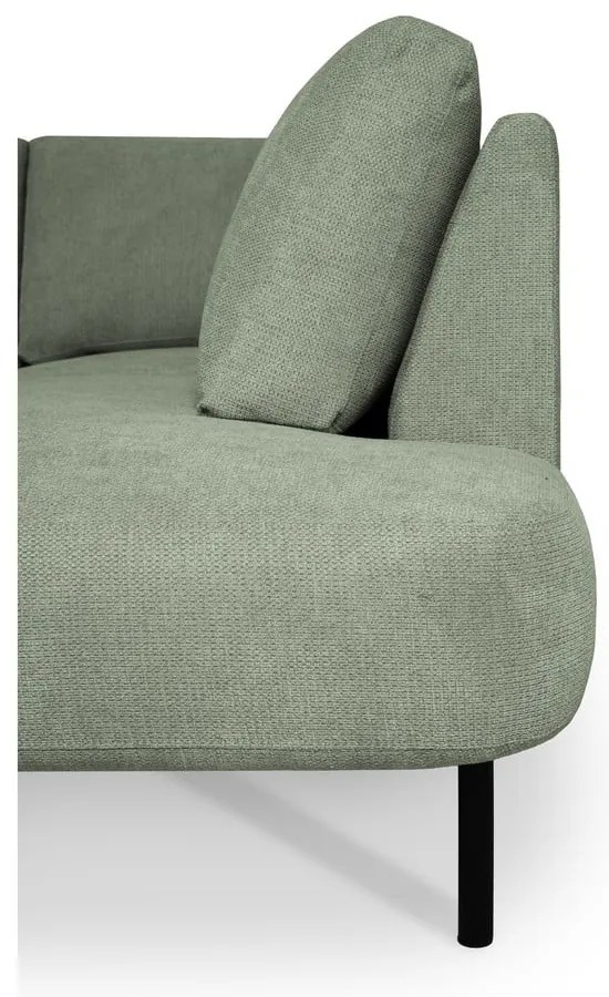 Zöld sarokkanapé (jobb oldali-U alakú) Hero – Scandic