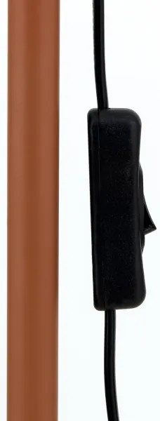 Orion - GILI állólámpa 1xE27/40W/230V, téglavörös