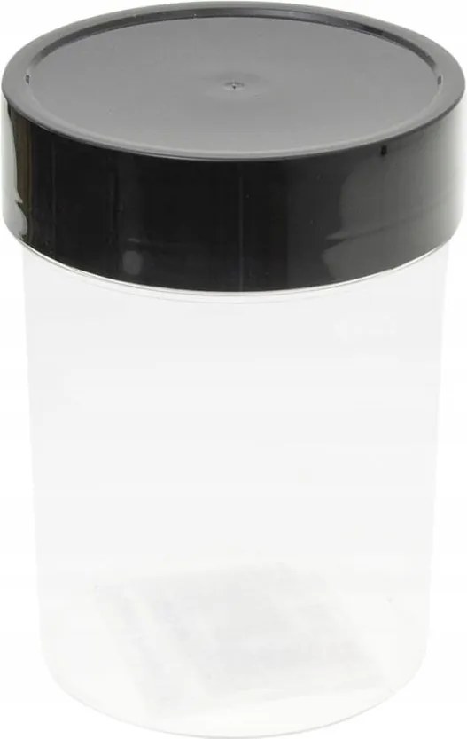 Kerek Ételtároló Tartály Ömlesztett Áru Tészta Liszt Só 1,8L Tanúsítvány