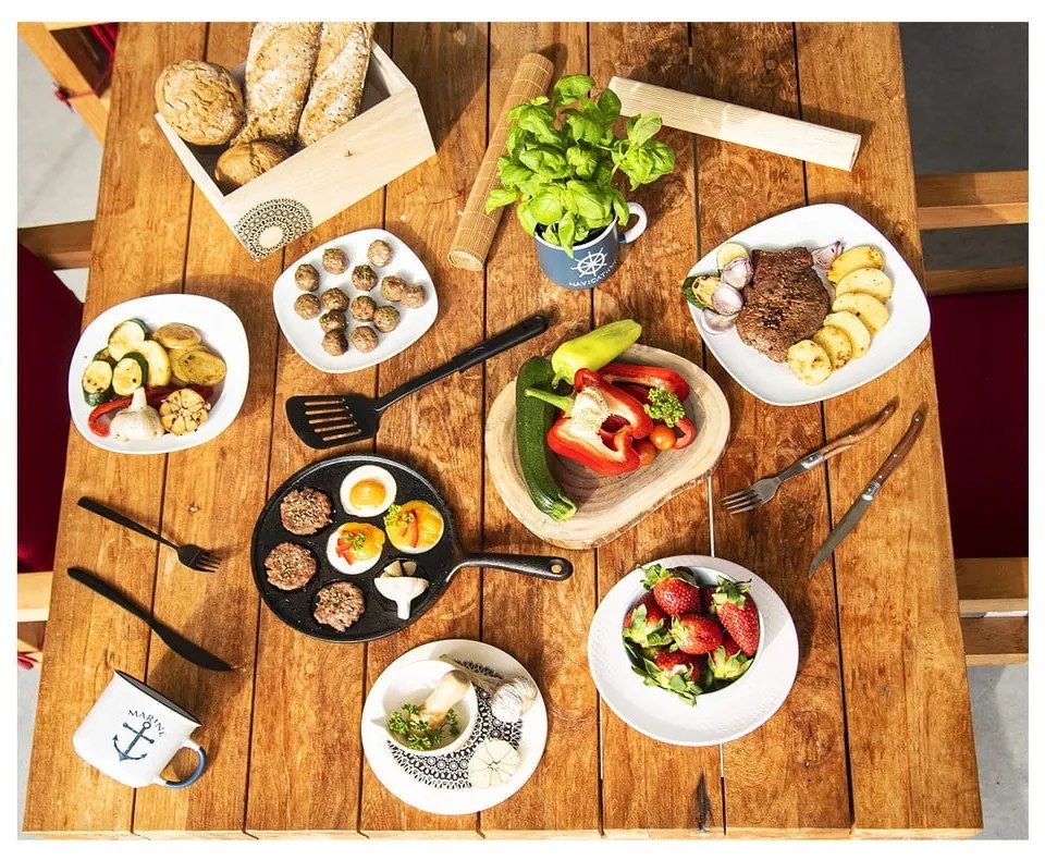 Ezüstszínű-natúr színű rozsdamentes acél evőeszköz készlet 2 db-os – Orion