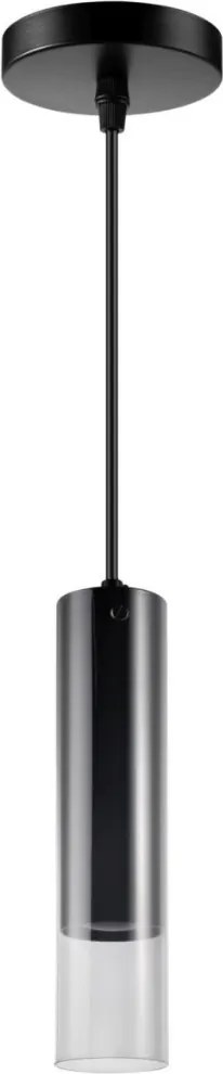 POLUX 328342 SMOKY Egyágú Függesztett Lámpa Fém GU10 IP20