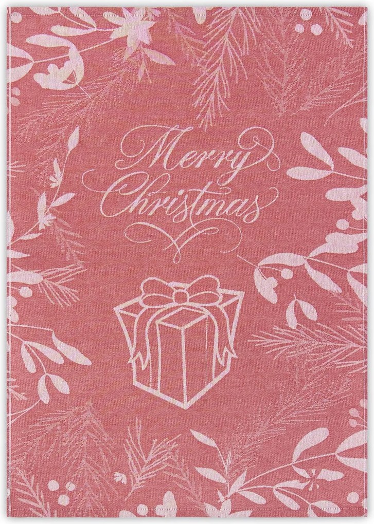 Karácsonyi konyhai törlőkendő Zwoltex Christmas Charm piros