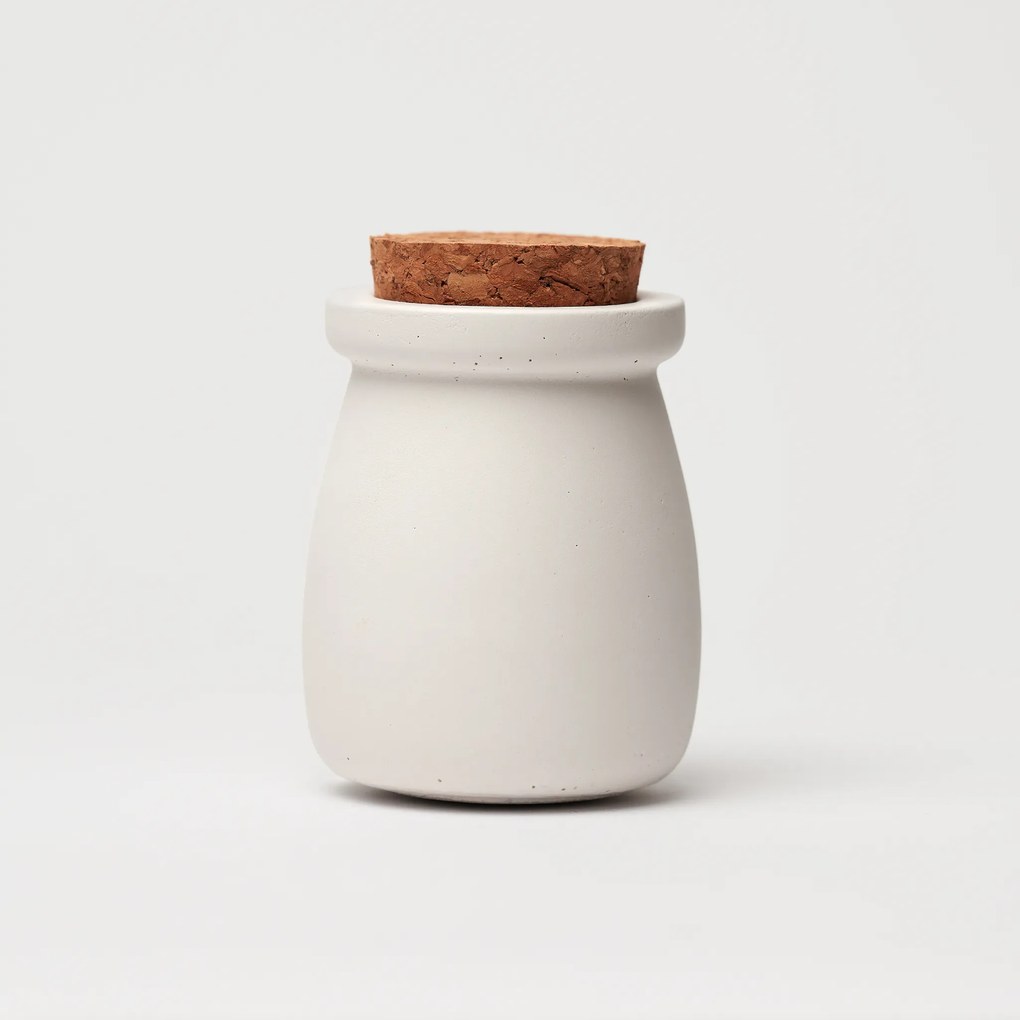 ODLITO ÖNTÖTT Betondoboz – Nefertiti – fehér – 8 cm – 10 db