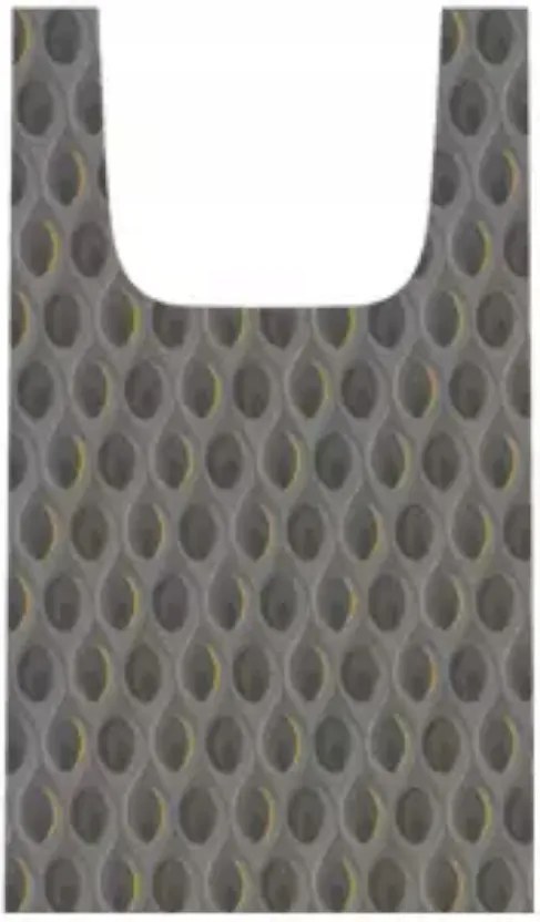 Összecsukható szürke bevásárlótáska Eko Táska kézitáskába, textil Tescoma