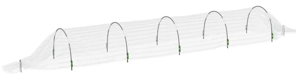 3 db üvegszál és polipropilén hálóalagút 1,5 x 5 m