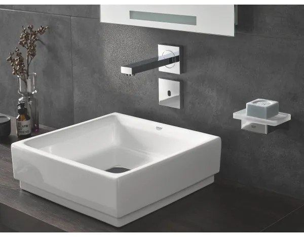 GROHE 40865000 - SELECTION CUBE tartó, fényes króm