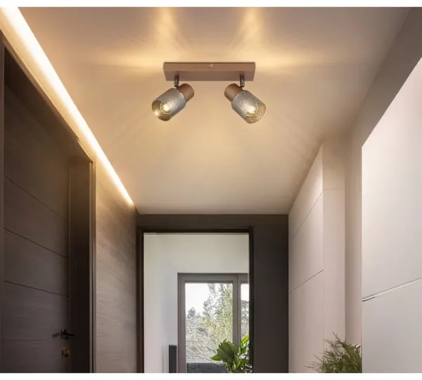 Globo 54314-2 - Spotlámpa SATELLA 2xE14/40W/230V