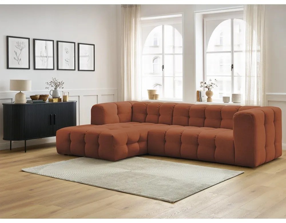 Narancssárga sarokkanapé Cloud – Bobochic Paris