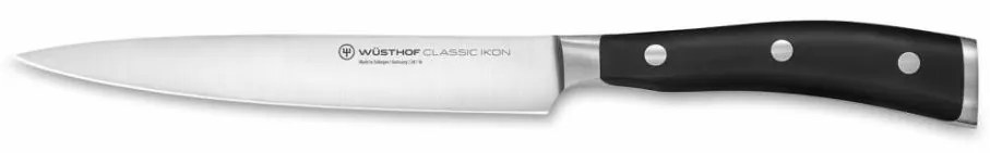 Wüsthof CLASSIC IKON 16 cm fekete sonkavágó kés