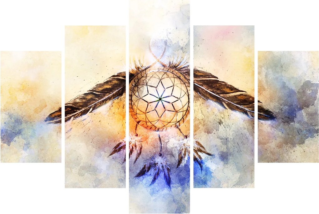Kép - Álomfogó tollas (150x105 cm)