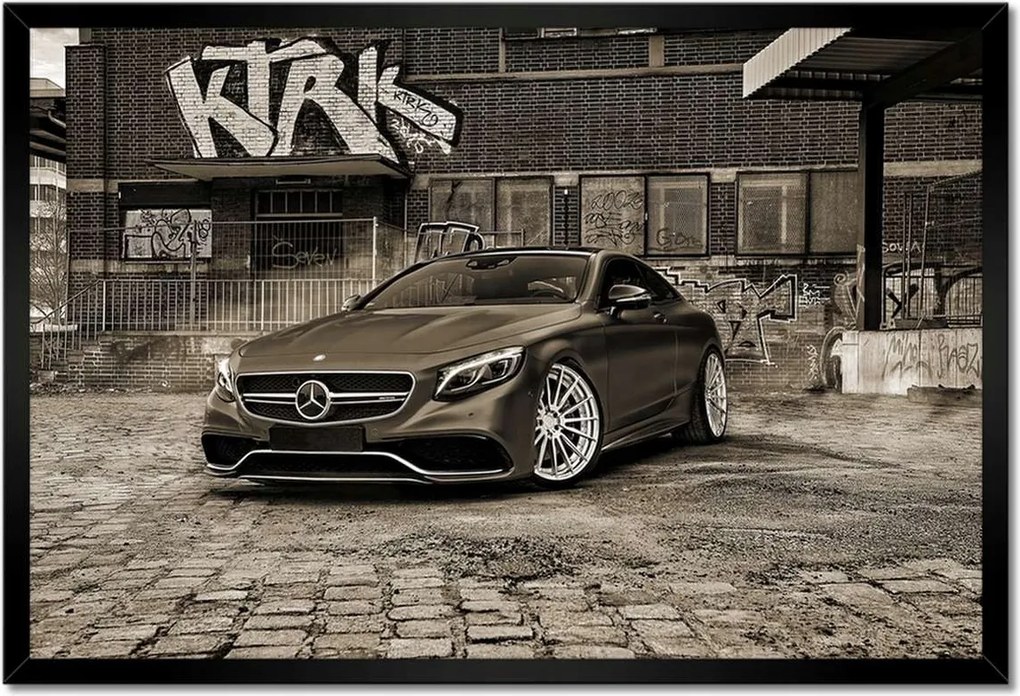 Poszterek keretben 60x40 Mercedes sportautó