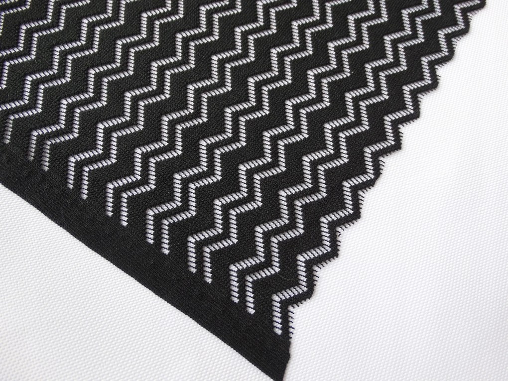 Mg Abrosz Jacquard 4218 Fekete 100x165cm szuper Ár!