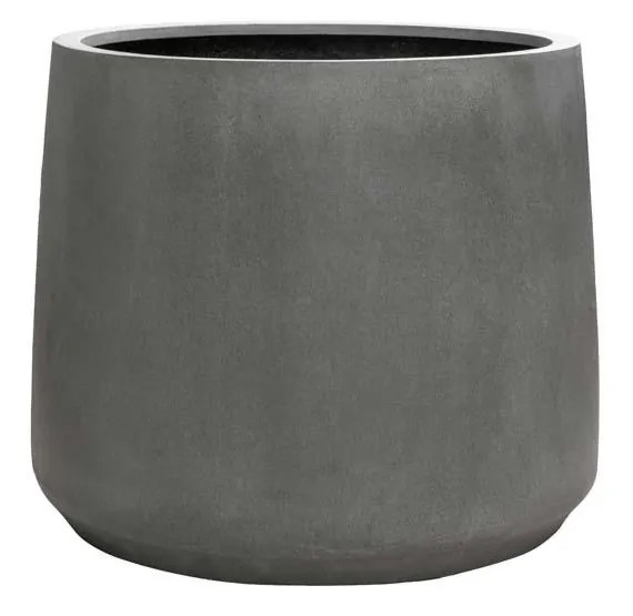 Pottery Pots Jumbo Patt virágcserép, szürke színben, többféle méretben - PotteryPots méret: S - h. 77 cm, ⌀ 92,5 cm
