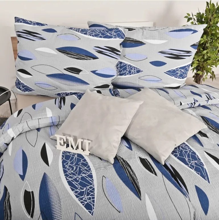 EMI Axel krepp ágyneműhuzat, A standard egyszemélyes ágy szett tartalma: 1x 140x200 + 1x 70x90