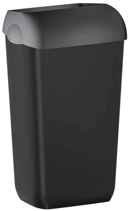 Sapho, Függő szemetes 23l, ABS fekete matt, A74201NE
