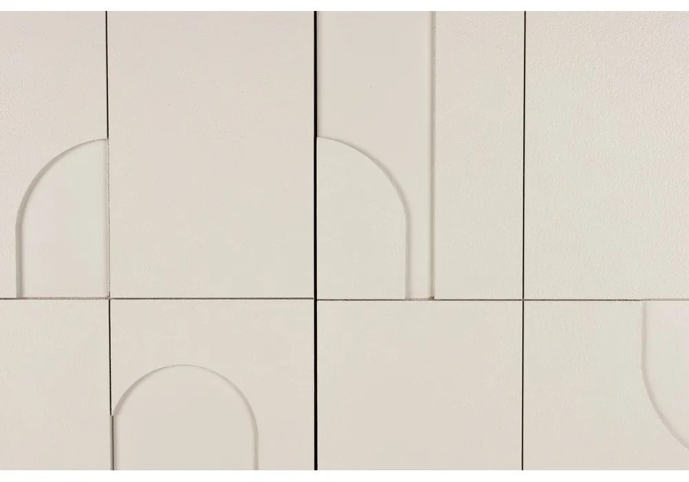 Világosszürke szekrény 70x140x40 cm Funk – White Label