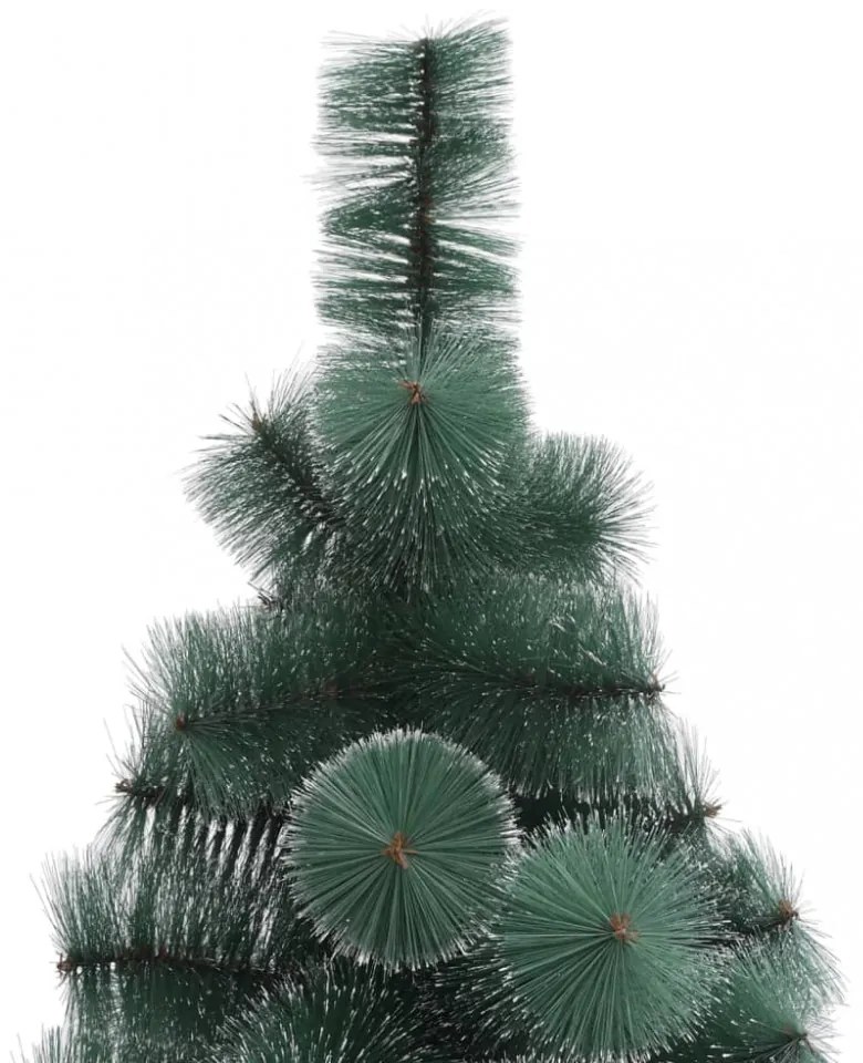 zöld PET műkarácsonyfa állvánnyal 150 cm