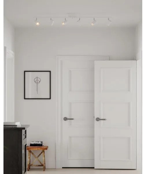 ByRydens 4202100-5002 - Spotlámpa CORRECT 6xGU10/7W/230V fehér