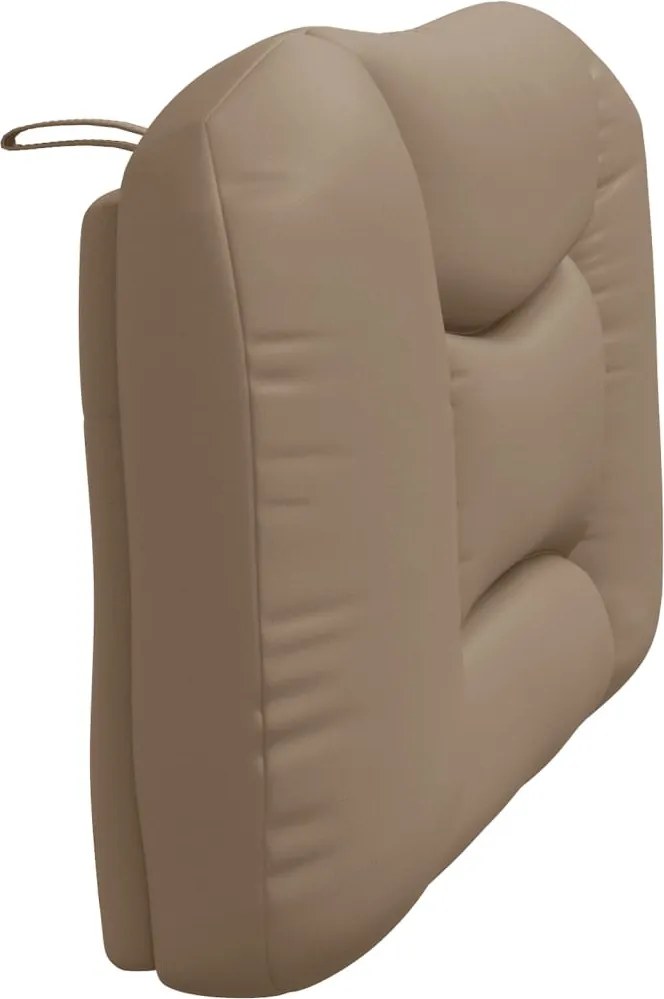 cappuccino színű műbőr fejtámla párna Hvar 100 cm