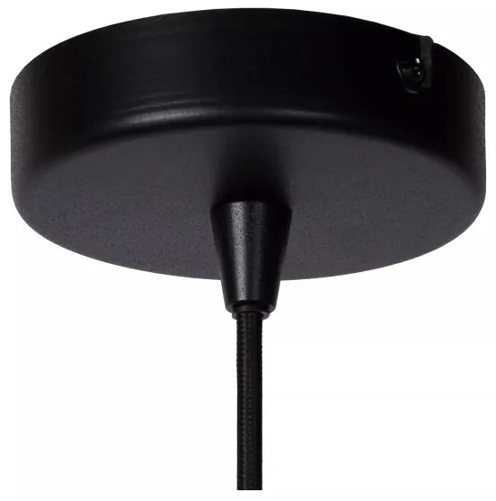 Lucide 30488/01/30 - Csillár zsinóron NOLAN 1xE27/60W/230V fekete
