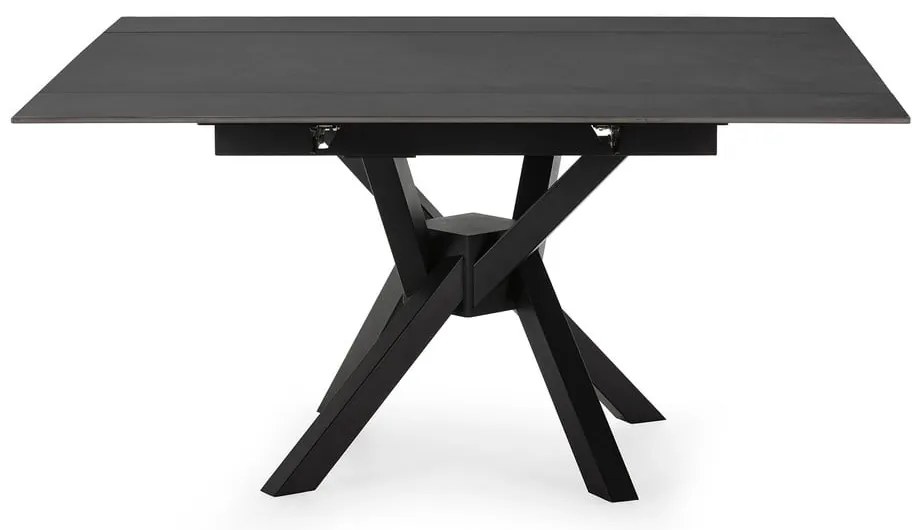 Bővíthető étkezőasztal kő asztallappal, hosszabbító asztallappal 90x150 cm Arlene – Marckeric