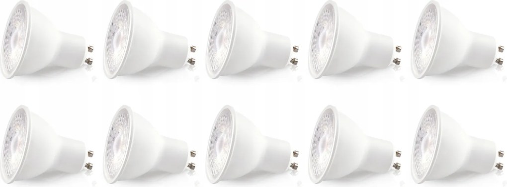10x Prémium Led izzó GU10 5W Hideg szín 6500K Lls Samsung Led