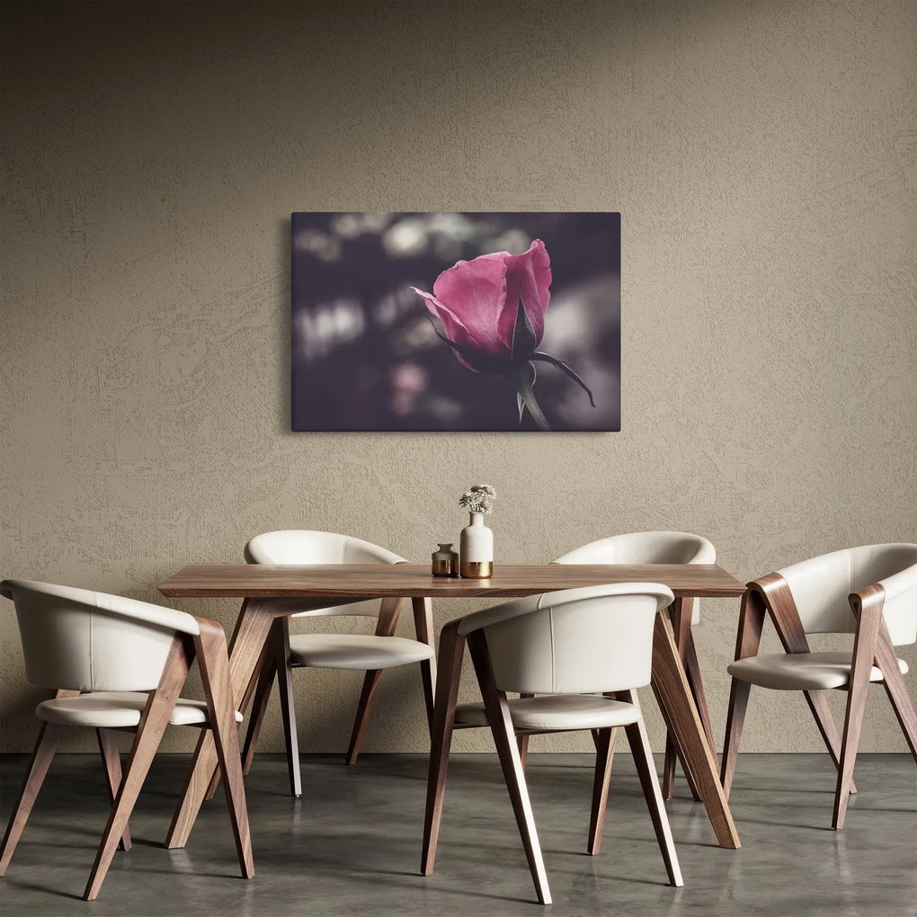 Kép - Rózsa virág részlete (90x60 cm)