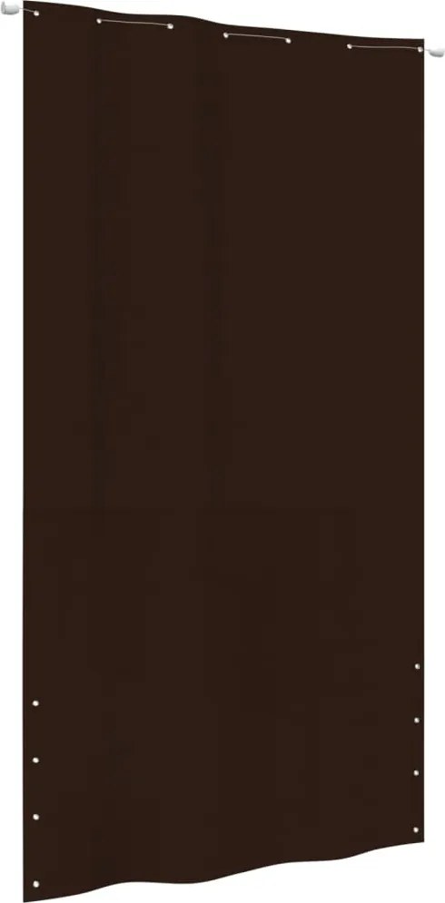 vidaXL barna oxford-szövet erkélyparaván 140 x 240 cm