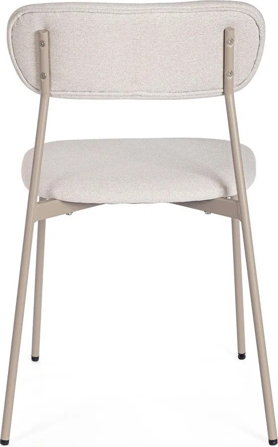 Szürkésbarna kárpitozott étkezőszék Inka – Yes Everyday