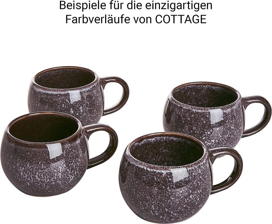 COTTAGE espresso csésze, sötétkék 180ml