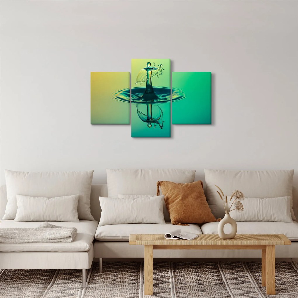 Vízcseppek képe (90x60 cm)