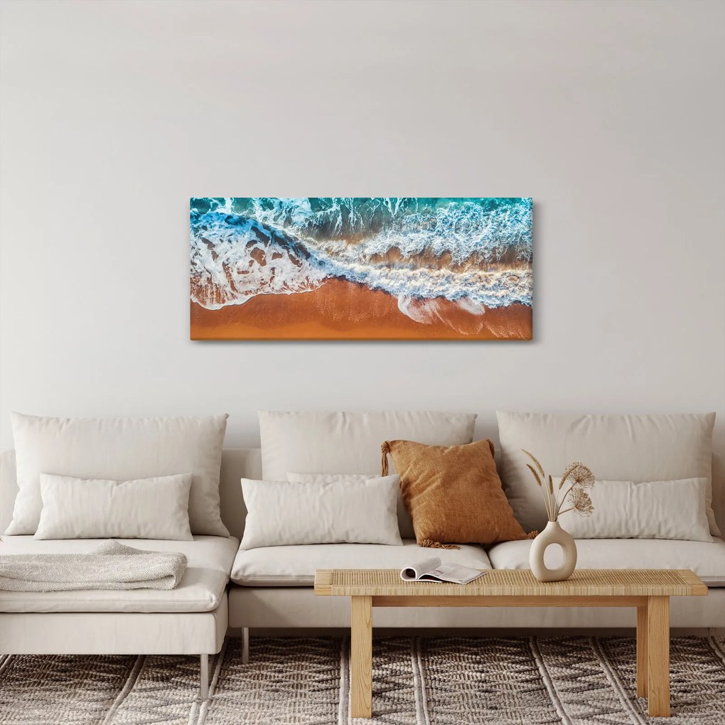 Tengerpart képe (120x50 cm)