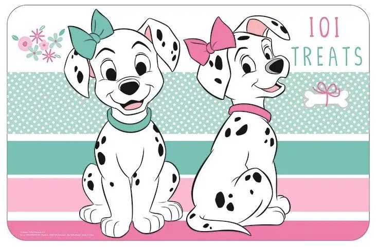 Disney 101 Kiskutya tányéralátét 43x28 cm